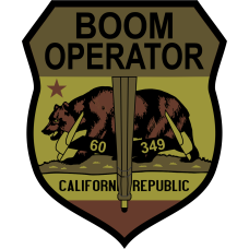 Image for Boom Operator California Republic OCP 4" PVC Patch