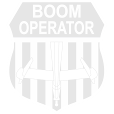 Image for Boom Operator KC-10 Boom White Pick Sticker