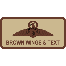 Image for CASS Metrea Aero Instructor Desert Name Tag