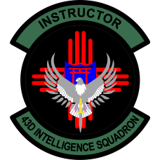 Image for 43 IS Born Under Fire Instructor Patch