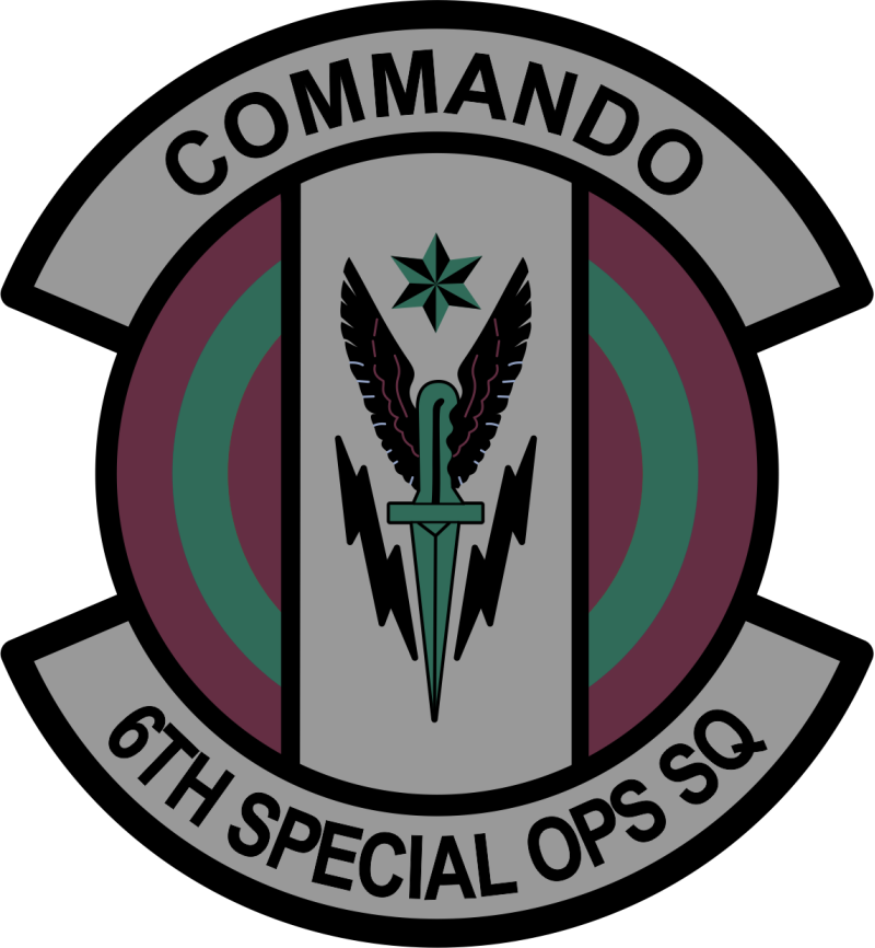 6 SOS Commando Subdued Patch 2022