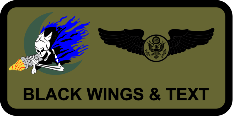 16 SOS Spectre Name Tag