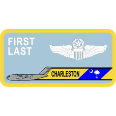 Image for 437 AW Tail Flash Name Tag