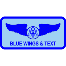 Image for 437 OG Light Blue Name Tag