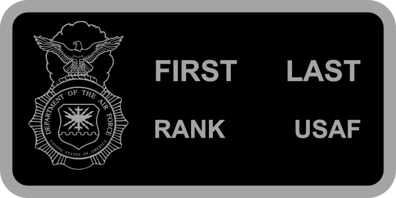 628 SFS DAF Name Tag