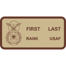 Image for 628 SFS  Desert Name Tag