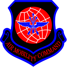 Image for 15 AS AMC Black, Red,White & Blue Patch