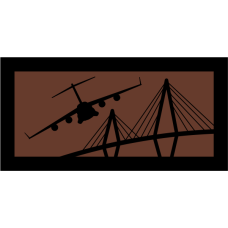 Image for 315 AES Brown/Black C-17 Pocket Tab