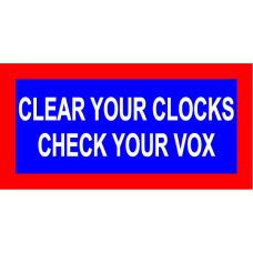 Image for 15 EAS Clear Your Clocks Pocket Tab