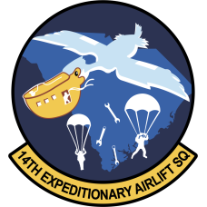 Image for 14 EAS PVC Pelican with Parachutes & Wrenches Full Color Patch