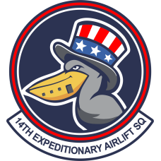 Image for 14 EAS Presidential Pelican Sticker