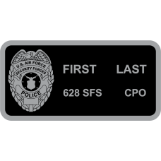 Image for 628 SFS Police Name Tag