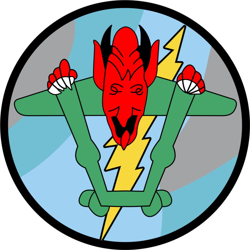 49 FTS Devil with Lightning Bolt Patch