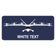 Image for Archer Aviation Navy Name Tag