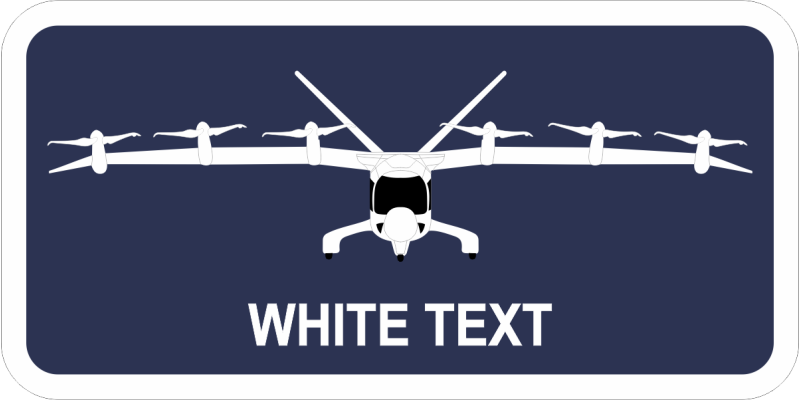 Archer Aviation Navy Name Tag