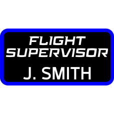 Image for CSI Aviation Flight Supervisor Name Tag