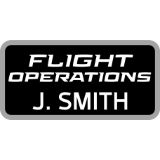 Image for CSI Aviation Flight Operations Name Tag