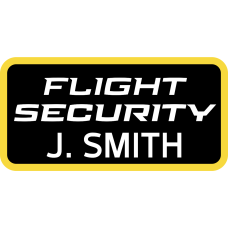Image for CSI Aviation Flight Security Name Tag
