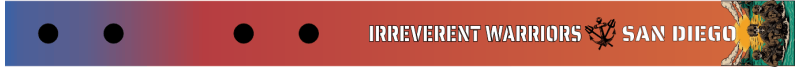 Irreverent Warriors San Diego Bag Tag