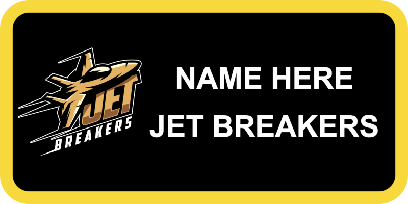 Jet Breakers Name Tag