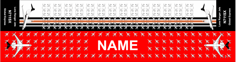 Lone Ranger Jets Flight Scarf