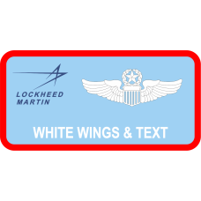 Image for Lockheed Systems Software Integration Name Tag