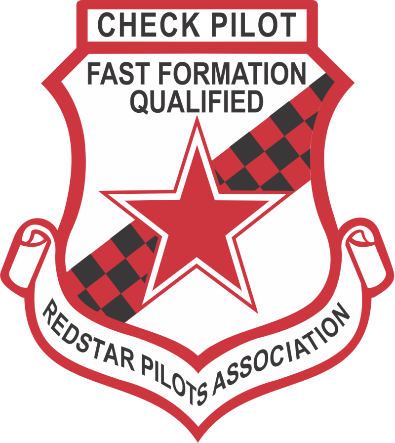 Check Pilot Redstar Pilots Association Patch