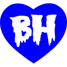 Image for BH World Blue Heart Patch