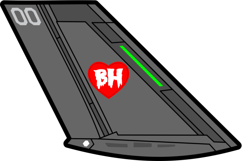 BH World F-35 Tail PVC Patch 