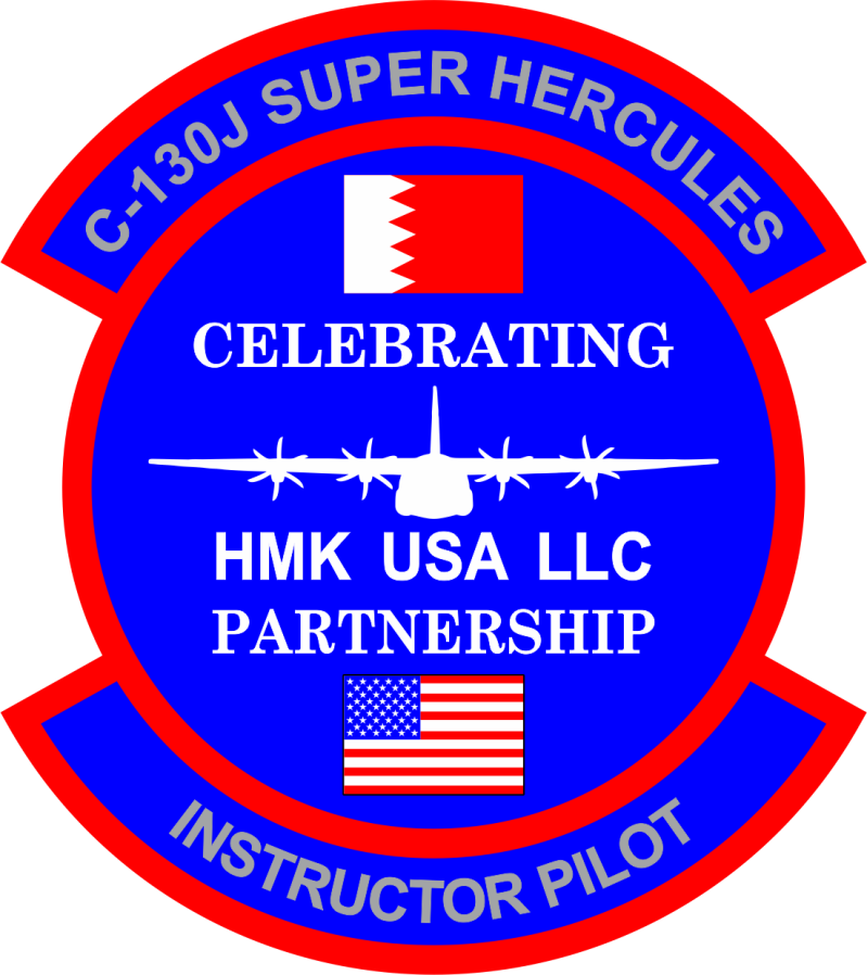 HMK USA C-130J Instructor Pilot Patch