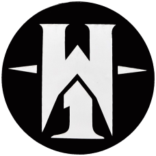 Image for Warrior One Black & White Patch
