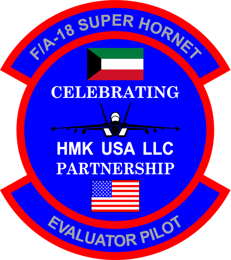 HMK USA LLC Evaluator Pilot Patch
