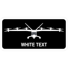 Image for Archer Aviation Black Name Tag