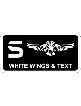 Image for Stratolaunch Large S Logo Name Tag