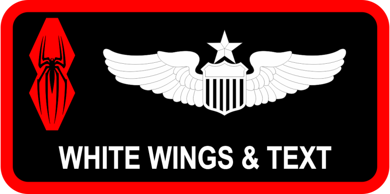 OGW Black Widowmakers Hourglass Name Tag 2022