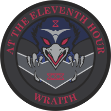 Image for 30 RS At The Eleventh Hour Wraith PVC Patch