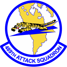 Image for 489 ATKS Tiger on Airplane Patch