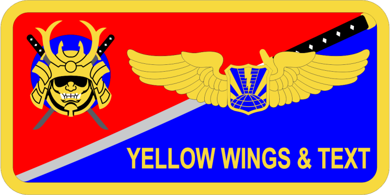 432 OSS Oni Mask Name Tag