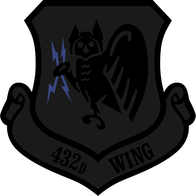 432 Wing Black-Out Patch