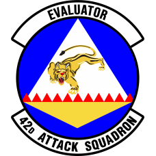 Image for 42 ATKS Evaluator Full Color Squadron Patch