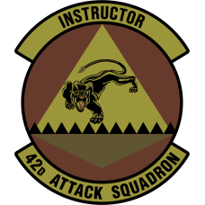 Image for 42 ATKS Instructor OCP Squadron Patch
