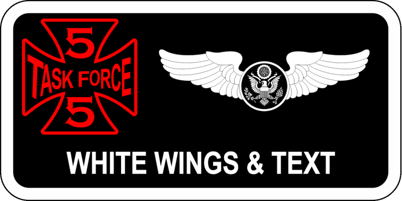 55 Task Force Cross Name Tag 