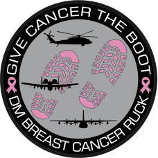 Image for 355 WG Give Cancer The Boot Patch