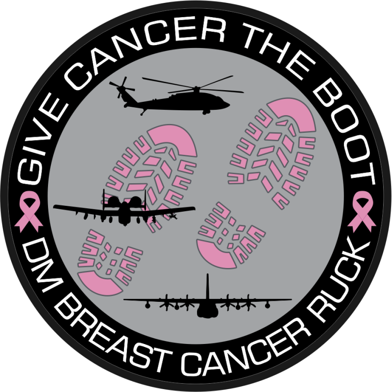 355 WG Give Cancer The Boot Patch