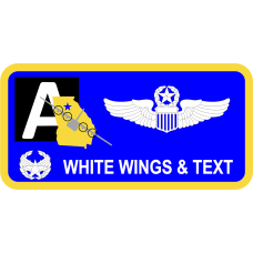 Image for 94 AW Staff Blue Name Tag