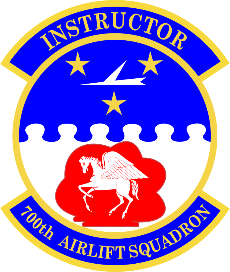 700 AS Instructor Full Color Patch