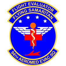 Image for 94 AES Flight Evaluator Full Color Patch 4"