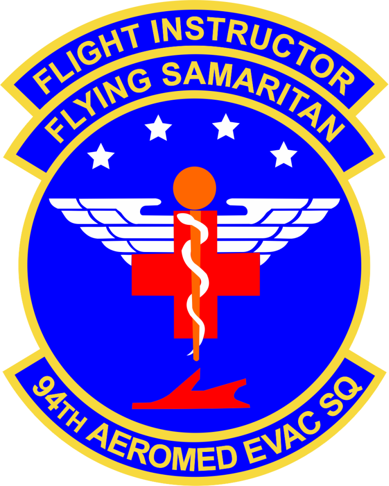 94 AES Flight Instructor Full Color Patch 4"  