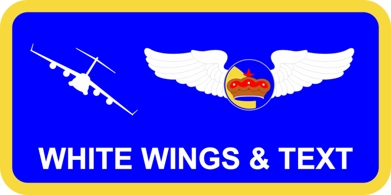 3 AS Spouses Name Tag