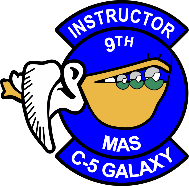 9 MAS Instructor Full Color Patch